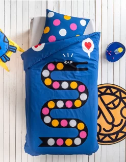 Linge De Lit Serpent 1 Personne En Coton, Collection Enfant LEM -Valeurs des doublures de lit. 100006 C01 zoomx vue4