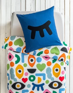 Linge De Lit Multico 1 Personne En Coton, Collection Enfant LEM -Valeurs des doublures de lit. 100007 C01 zoomx vue3