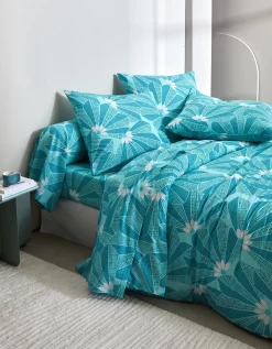 Linge De Lit Eventail En Coton -Valeurs des doublures de lit. 100011 C01 zoomx vue3