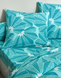 Linge De Lit Eventail En Coton -Valeurs des doublures de lit. 100011 C01 zoomx vue7