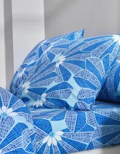 Linge De Lit Eventail En Coton -Valeurs des doublures de lit. 100011 C02 zoomx vue3