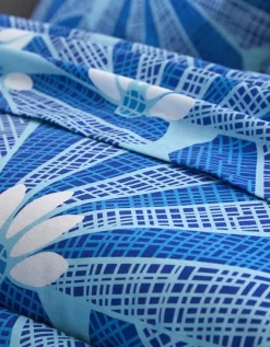 Linge De Lit Eventail En Coton -Valeurs des doublures de lit. 100011 C02 zoomx vue4