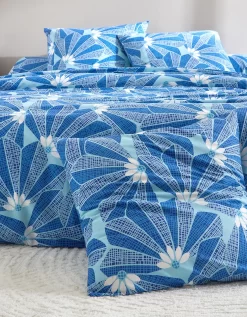 Linge De Lit Eventail En Coton -Valeurs des doublures de lit. 100011 C02 zoomx vue6