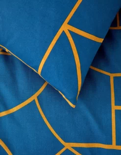 Linge De Lit Geoffroy En Coton à Motifs Graphiques -Valeurs des doublures de lit. 100043 C02 zoomx vue6