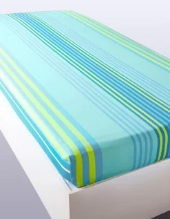 Linge De Lit Détroit En Coton Imprimé Rayures -Valeurs des doublures de lit. 100055 C02 zoomx vue5