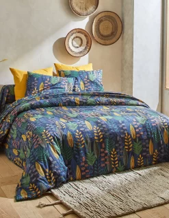 Linge De Lit Madi Coton Motif Végétal
