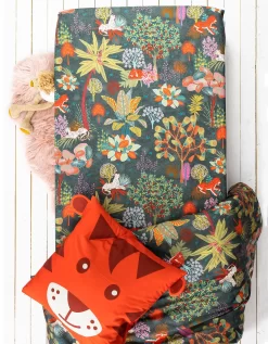 Linge De Lit Enfant Imprimé Diego En Coton Biologique, éco-responsable -Valeurs des doublures de lit. 100123 C01 zoomx vue4