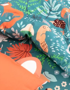 Linge De Lit Enfant Imprimé Champy En Coton Biologique, éco-responsable -Valeurs des doublures de lit. 100124 C01 zoomx vue5