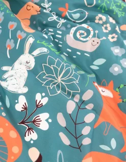 Linge De Lit Enfant Imprimé Champy En Coton Biologique, éco-responsable -Valeurs des doublures de lit. 100124 C01 zoomx vue6