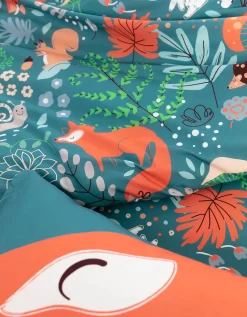 Linge De Lit Enfant Imprimé Champy En Coton Biologique, éco-responsable -Valeurs des doublures de lit. 100124 C01 zoomx vue7