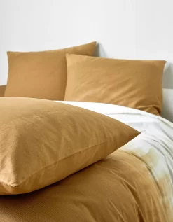 Linge De Lit Abysse En Coton -Valeurs des doublures de lit. 100127 C02 zoomx vue4