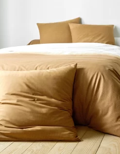 Linge De Lit Abysse En Coton -Valeurs des doublures de lit. 100127 C02 zoomx vue5