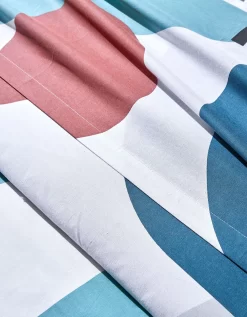 Linge De Lit Block En Coton -Valeurs des doublures de lit. 100136 C01 zoomx vue4