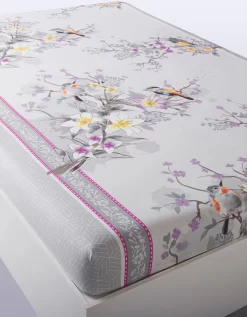 Linge De Lit Birdy En Coton Imprimé Oiseaux -Valeurs des doublures de lit. 100137 C00 zoomx vue5
