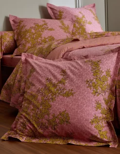 Linge De Lit Coralie En Percale De Coton -Valeurs des doublures de lit. 100148 C01 zoomx vue4