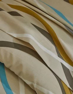 Linge De Lit Serpentins En Coton Imprimé -Valeurs des doublures de lit. 100150 C06 zoomx vue6