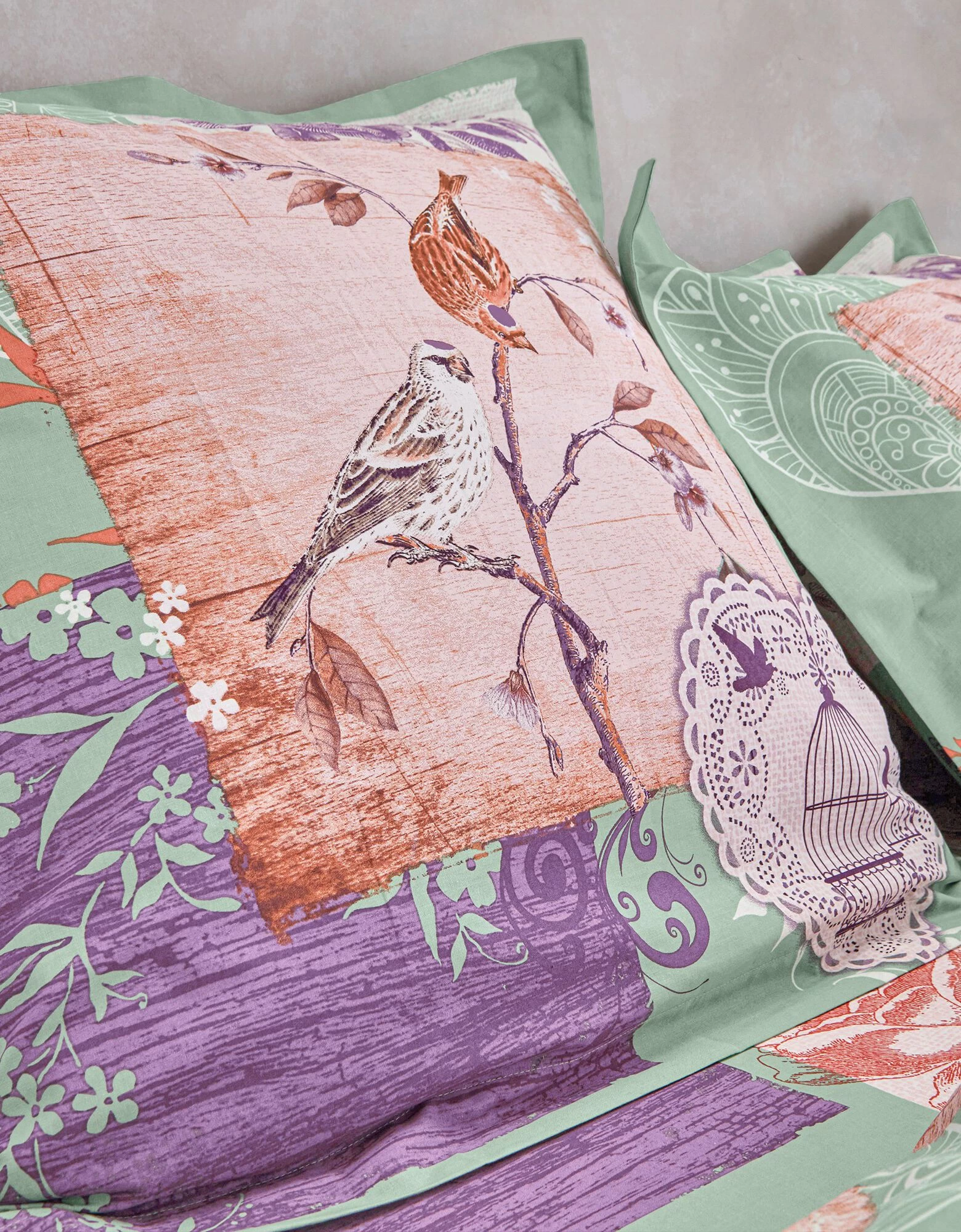 Linge De Lit Agathe Coton 2 Linge De Lit Agathe Coton – Image 2