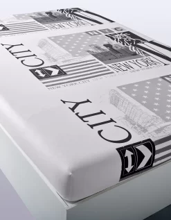 Linge De Lit Midtown Coton 8 Linge De Lit Midtown Coton -Valeurs des doublures de lit. 100362 C01 zoomx vue4