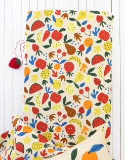 Linge De Lit Enfant Vitamines -Valeurs des doublures de lit. 100401 C01 zoomx vue3