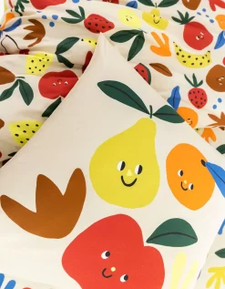 Linge De Lit Enfant Vitamines -Valeurs des doublures de lit. 100401 C01 zoomx vue4