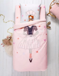 Linge De Lit Enfant Déguisement Princesse En Coton -Valeurs des doublures de lit. 100578 C01 zoomx vue5