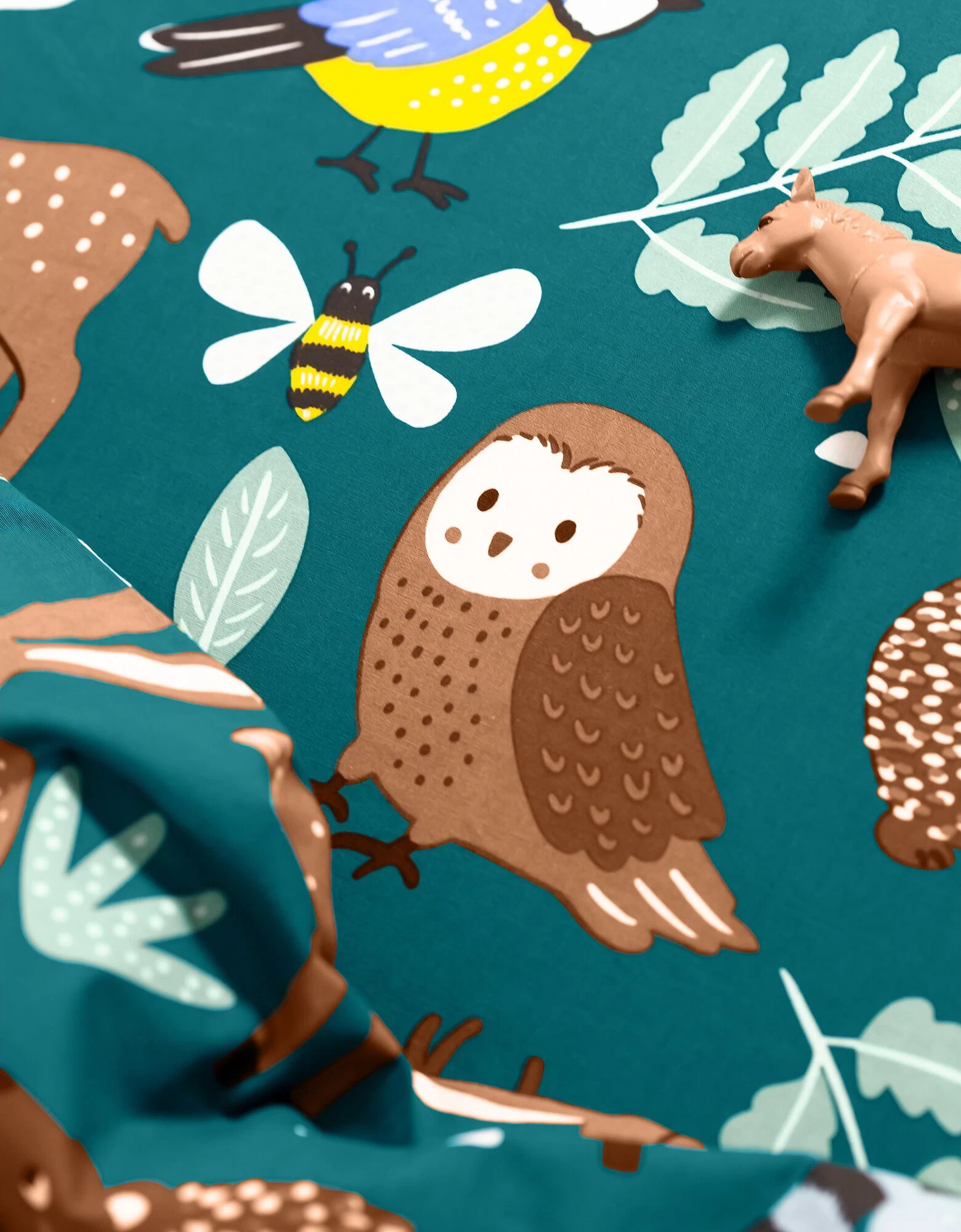 Linge De Lit Enfant à Motifs Ourson En Coton Biologique, éco-responsable 3 Linge De Lit Enfant à Motifs Ourson En Coton Biologique, éco-responsable – Image 3