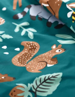 Linge De Lit Enfant à Motifs Ourson En Coton Biologique, éco-responsable 12 Linge De Lit Enfant à Motifs Ourson En Coton Biologique, éco-responsable -Valeurs des doublures de lit. 100580 C01 zoomx vue5