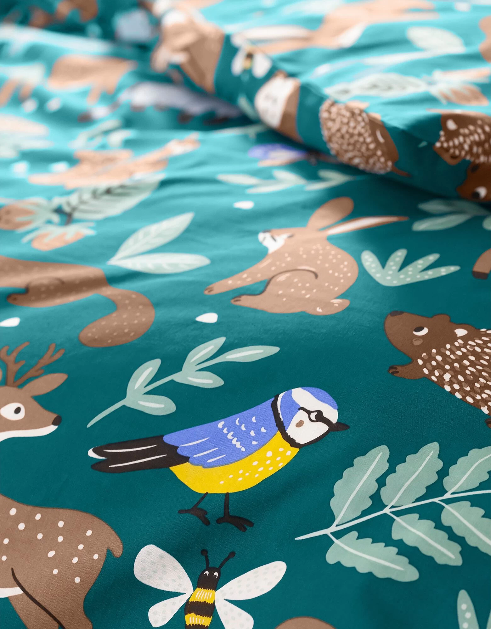 Linge De Lit Enfant à Motifs Ourson En Coton Biologique, éco-responsable 7 Linge De Lit Enfant à Motifs Ourson En Coton Biologique, éco-responsable – Image 7