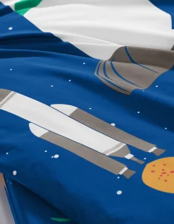 Linge De Lit Enfant Déguisement Cosmos En Coton 11 Linge De Lit Enfant Déguisement Cosmos En Coton -Valeurs des doublures de lit. 100581 C01 zoomx vue5