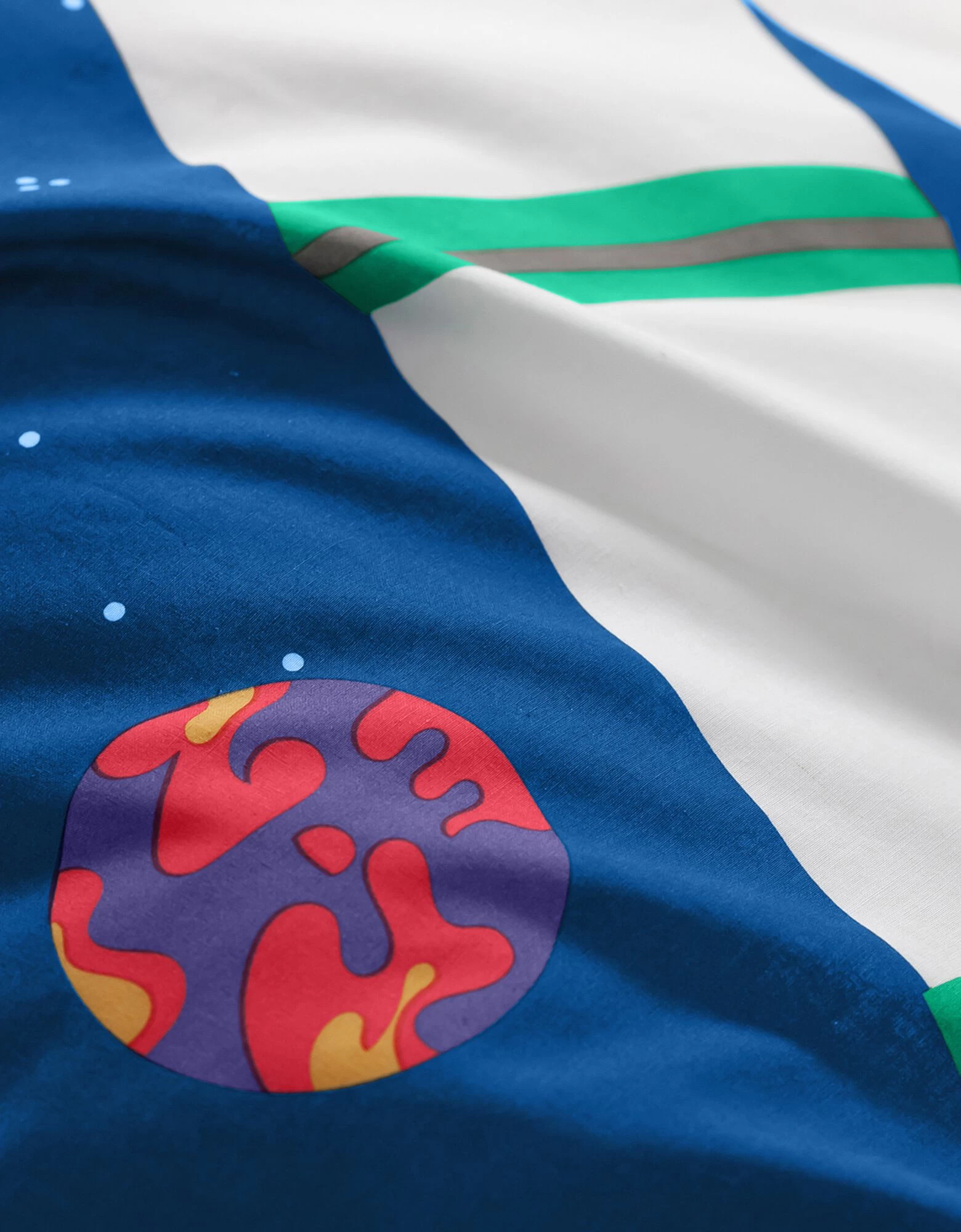 Linge De Lit Enfant Déguisement Cosmos En Coton 7 Linge De Lit Enfant Déguisement Cosmos En Coton – Image 7