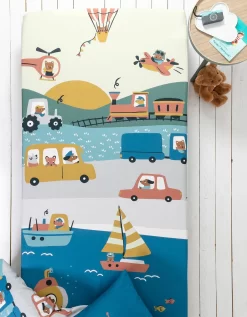 Linge De Lit Enfant Trafic Imprimé 1 Personne - Coton -Valeurs des doublures de lit. 100585 C01 zoomx vue3