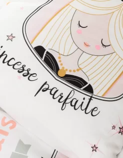 Linge De Lit Enfant Blanche Imprimé 1 Personne - Coton -Valeurs des doublures de lit. 100588 C01 zoomx vue4