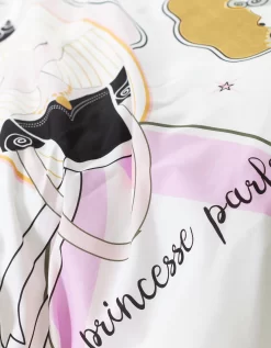 Linge De Lit Enfant Blanche Imprimé 1 Personne - Coton -Valeurs des doublures de lit. 100588 C01 zoomx vue7