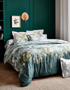 Linge De Lit Alba Percale De Coton Imprimé Tropical