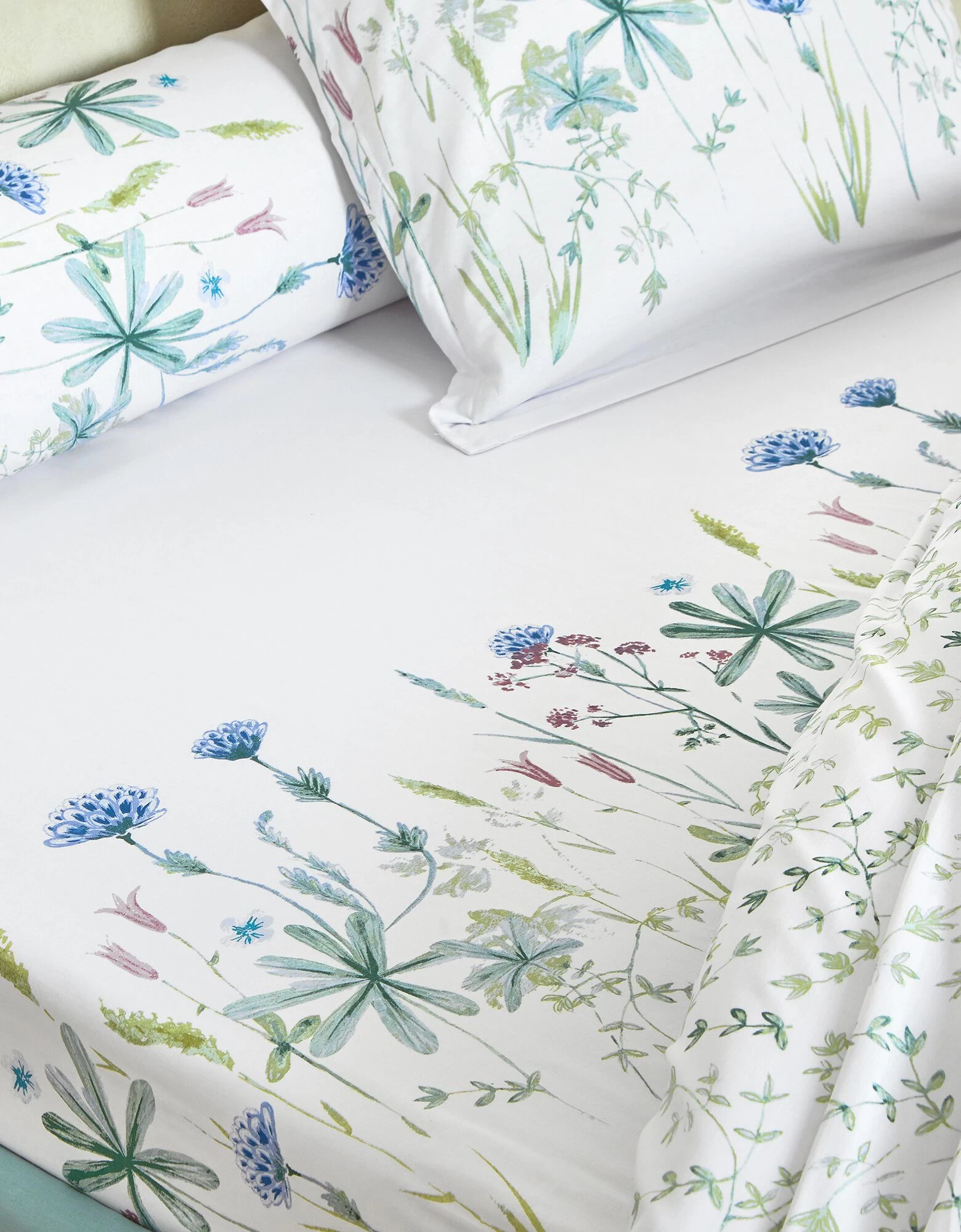 Linge De Lit Julie En Coton Imprimé Herbier 4 Linge De Lit Julie En Coton Imprimé Herbier – Image 4