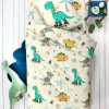 Linge De Lit Enfant à Motifs Skate Dinoroul 1 Personne - Coton