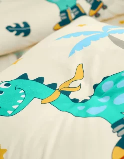 Linge De Lit Enfant à Motifs Skate Dinoroul 1 Personne - Coton -Valeurs des doublures de lit. 100618 C01 zoomx vue4