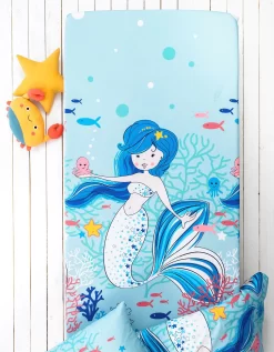 Linge De Lit Enfant à Motifs Sirènes Doris 1 Personne - Coton -Valeurs des doublures de lit. 100620 C01 zoomx vue3