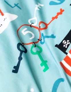 Linge De Lit Enfant Pirates Imprimé En Coton -Valeurs des doublures de lit. 100626 C01 zoomx vue5