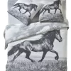 Linge De Lit Prince En Coton Imprimé Photo Cheval