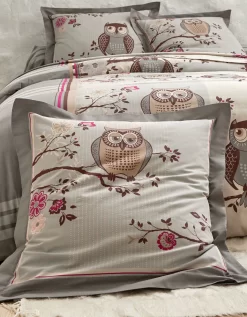 Linge De Lit Chouette Flanelle -Valeurs des doublures de lit. 100671 C00 zoomx vue4