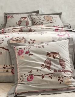 Linge De Lit Chouette Flanelle -Valeurs des doublures de lit. 100671 C00 zoomx vue7