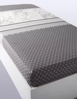 Linge De Lit Gabrielle En Coton Imprimé Pois, Fleurs Et Dentelle -Valeurs des doublures de lit. 100685 C02 zoomx vue3