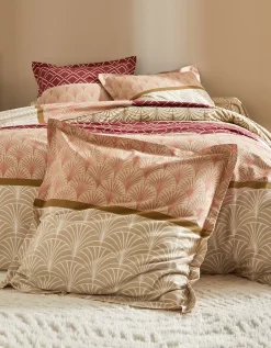 Linge De Lit Eddy En Coton à Motifs Graphiques -Valeurs des doublures de lit. 100746 C03 zoomx vue5