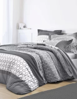 Linge De Lit Tommy Imprimé Géométrique - Coton