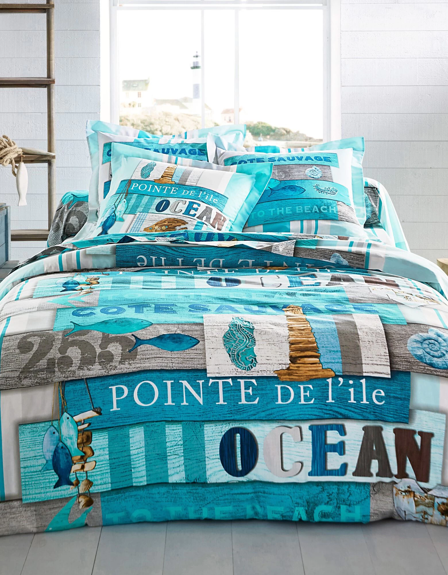 Linge De Lit Océan Coton 1 Linge De Lit Océan Coton