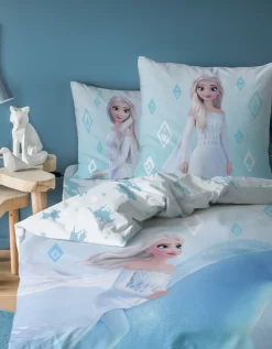 Parure De Lit Enfant Elsa La Reine Des Neiges® - Coton
