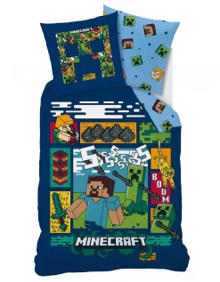Parure De Lit Enfant Minecraft® - Coton