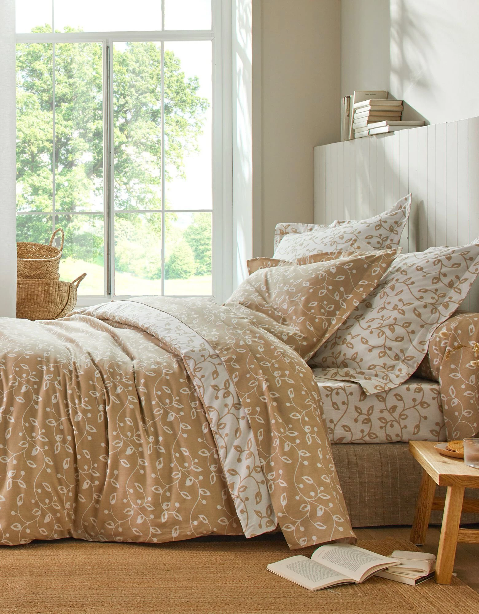 Linge De Lit Héritage En Coton à Motifs Volutes 1 Linge De Lit Héritage En Coton à Motifs Volutes