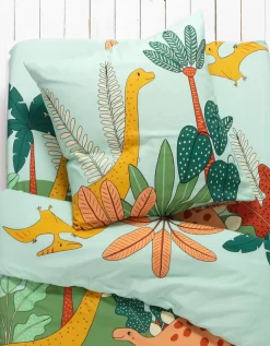 Linge De Lit Enfant Jurassi Coton - Imprimé Dinosaure 11 Linge De Lit Enfant Jurassi Coton - Imprimé Dinosaure -Valeurs des doublures de lit. 100903 C01 zoomx vue5